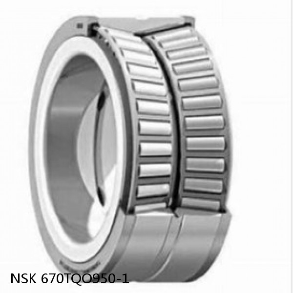670TQO950-1 NSK Tapered Roller Bearings Double-row