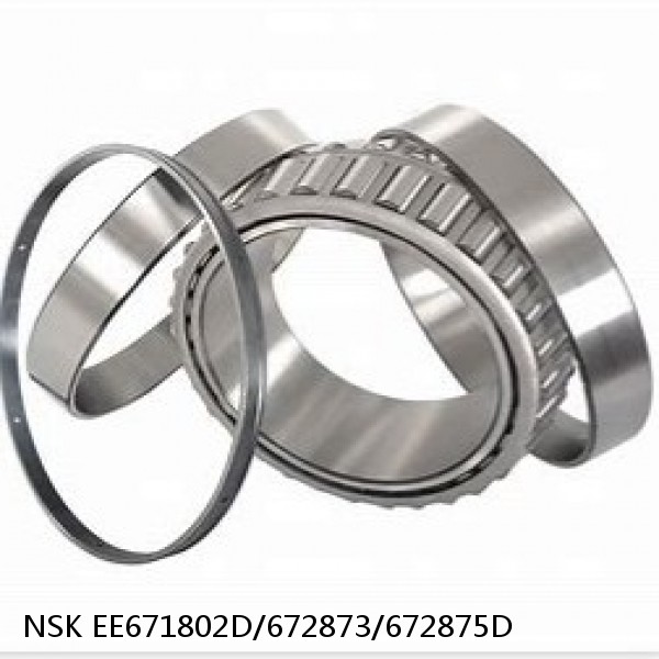 EE671802D/672873/672875D NSK Tapered Roller Bearings Double-row