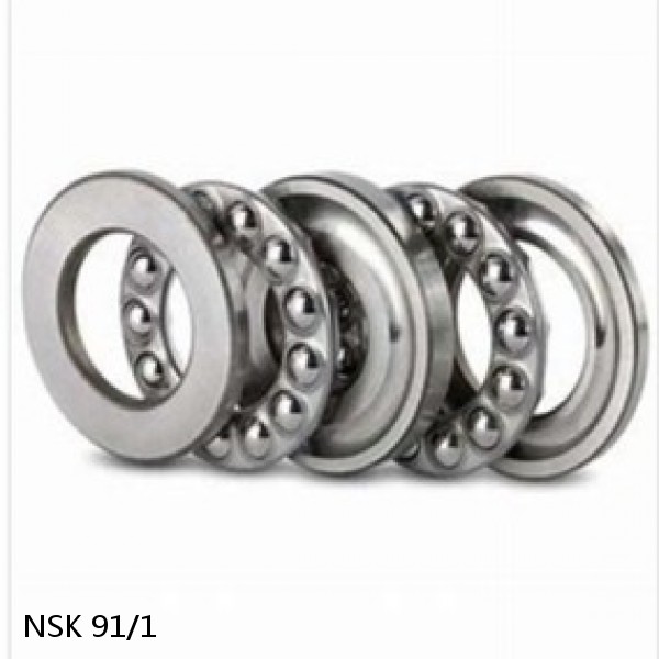91/1 NSK Double Direction Thrust Bearings #1 small image
